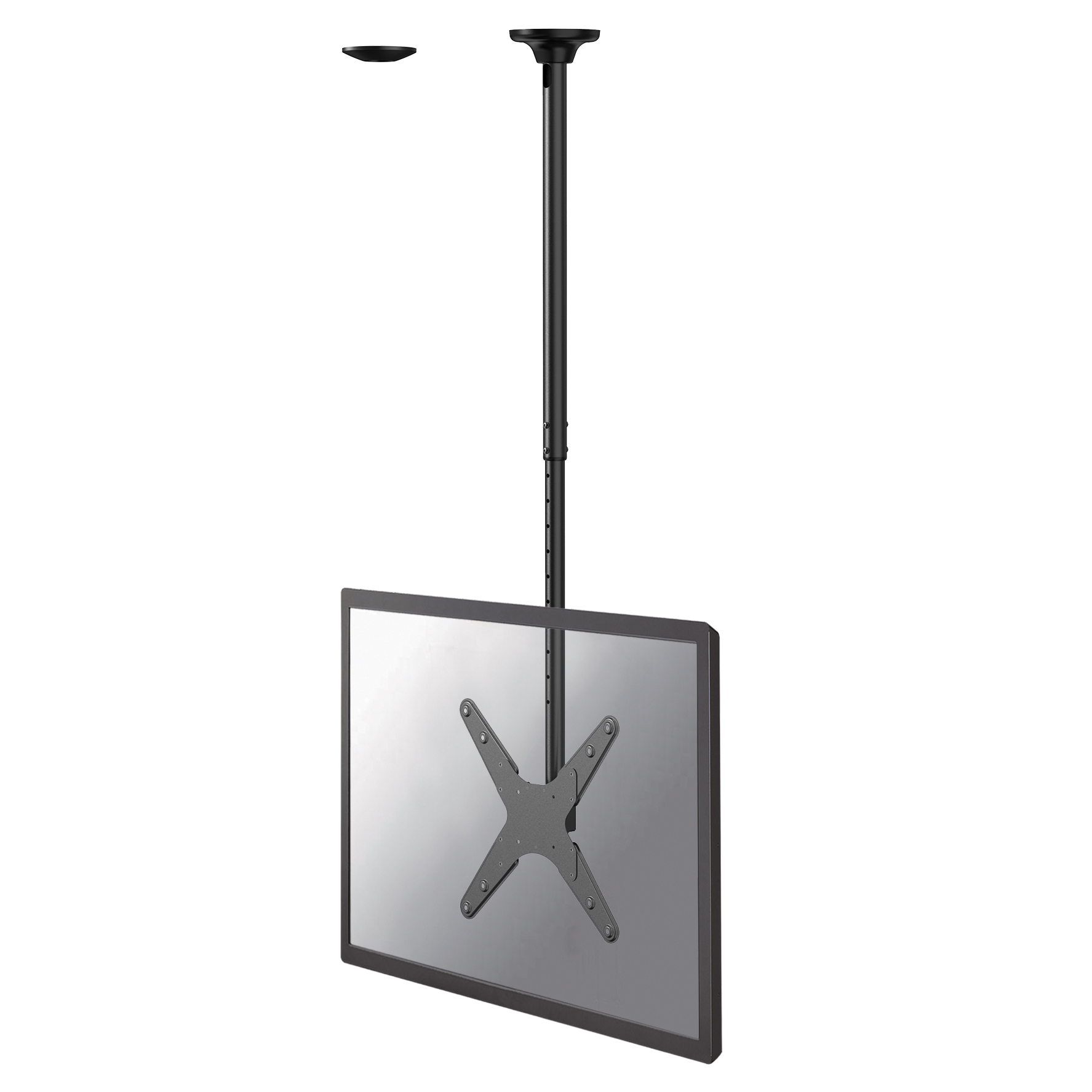 Neomounts FPMA-C340BLACK Supporto monitor/TV a soffitto 32-75" - alt. 106-156 cm
